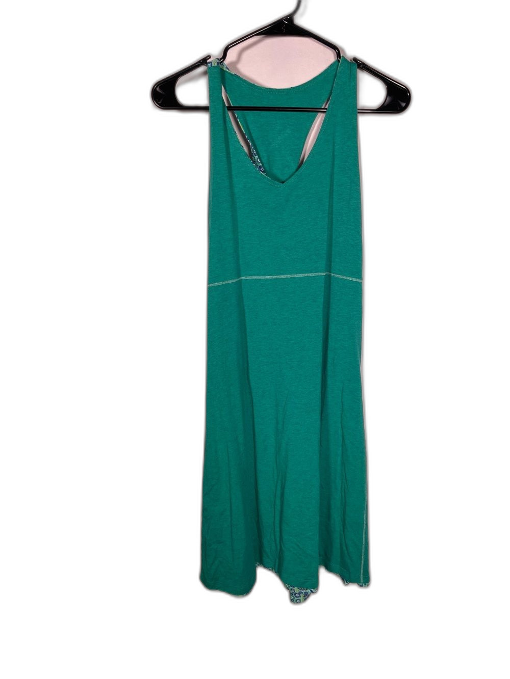 KUHL WOMENS REVERSIBLE DRESS BLUE GREEN MEDIUM